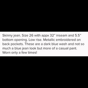 Rock Revival skinny jeans